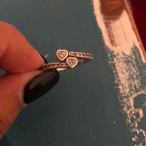 Pandora 2 heart ring